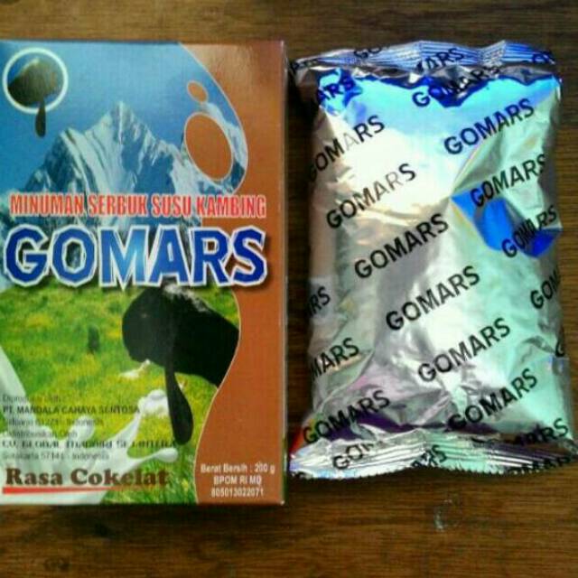 

Gomars Susu Kambing Etawa Bubuk Rasa Coklat