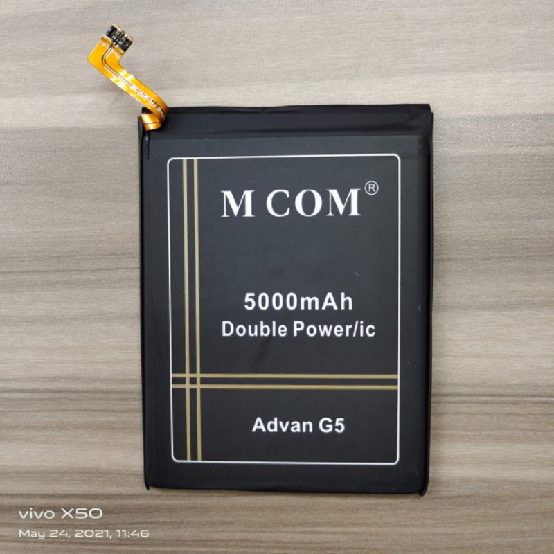 Baterai MCOM Double power Advan G5