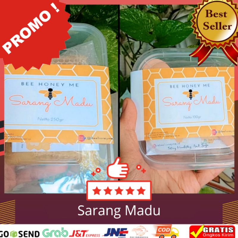 

PROMO (TERMURAH) Bee Honey Me - Sarang Madu 100gr/250gr
