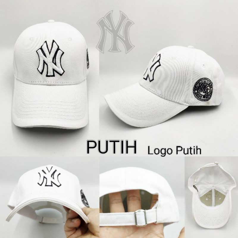 Topi Baseball Bordir Pria Wanita bahan Cotton