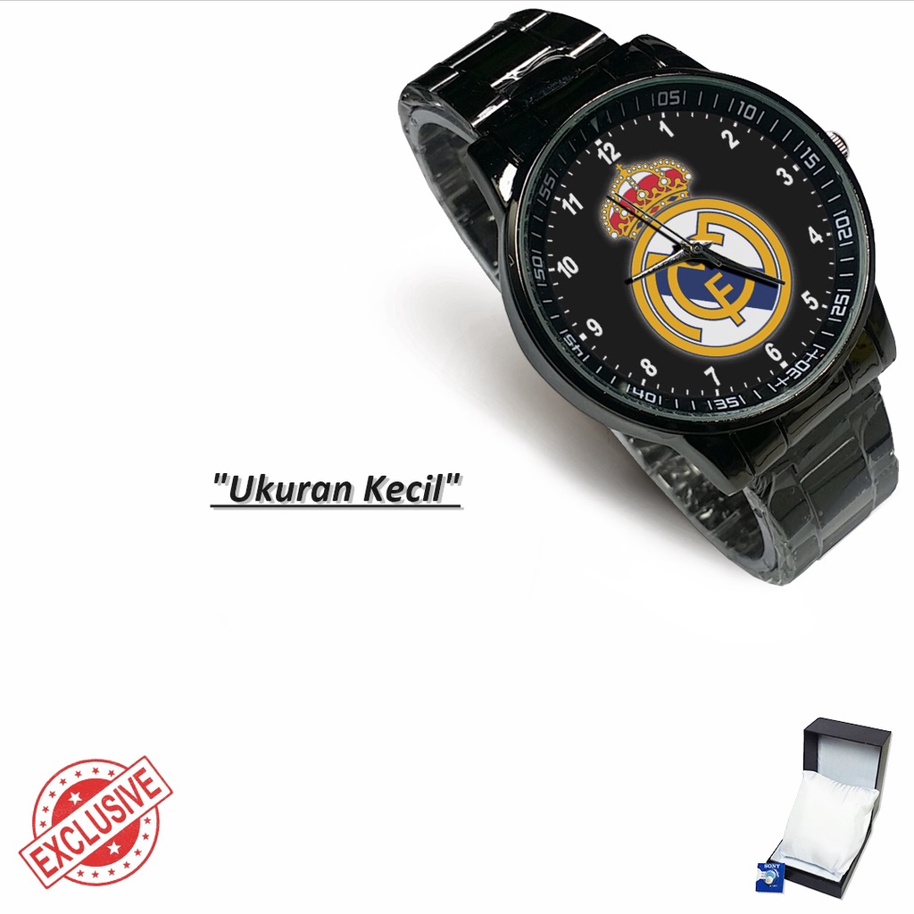 Jam Tangan Rantai Couple REAL MADRID FC - 2 (Special)