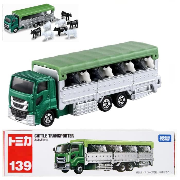 Jual Tomica Long no 139 Cattle Transporter Takara Tomy ORI Berkualitas