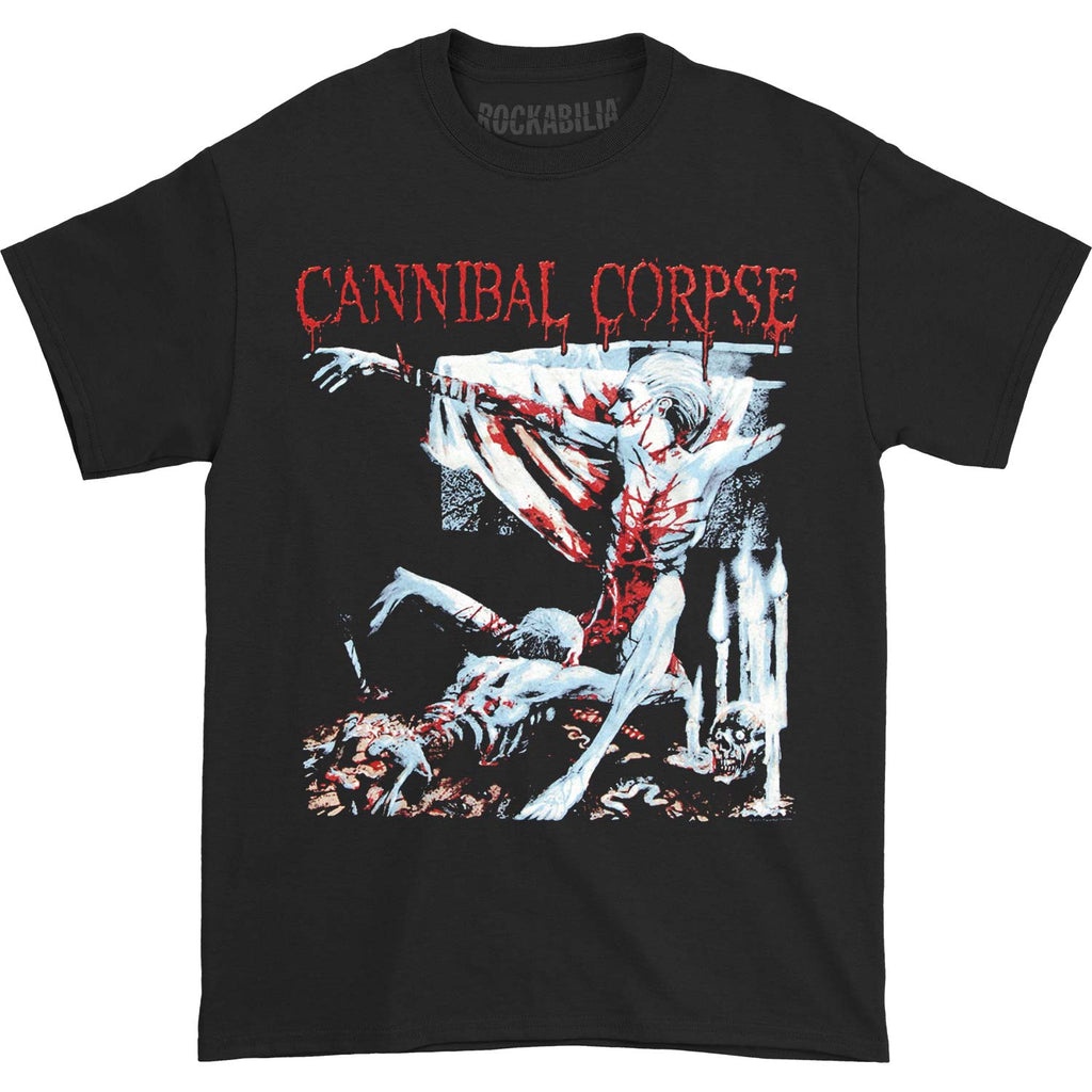 Kaos Band CANNIBAL CORPSE Tomb of the Mutilated Vintage Retro - T-Shirt Reguler & Boxy Unisex Baju b