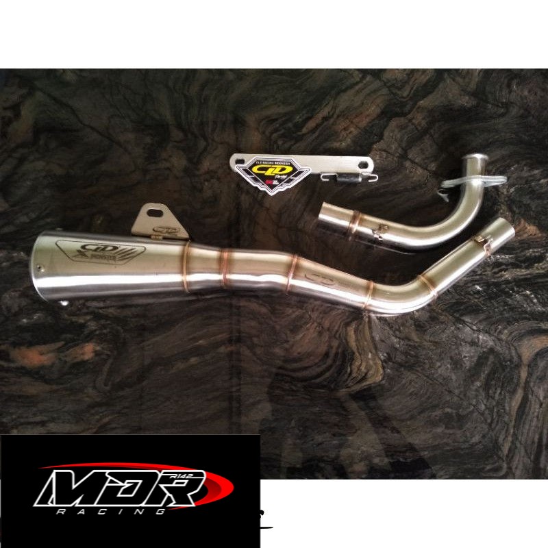 Knalpot CLD Racing Mio J X-ride Mio M3 Soul GT type Monster X Series