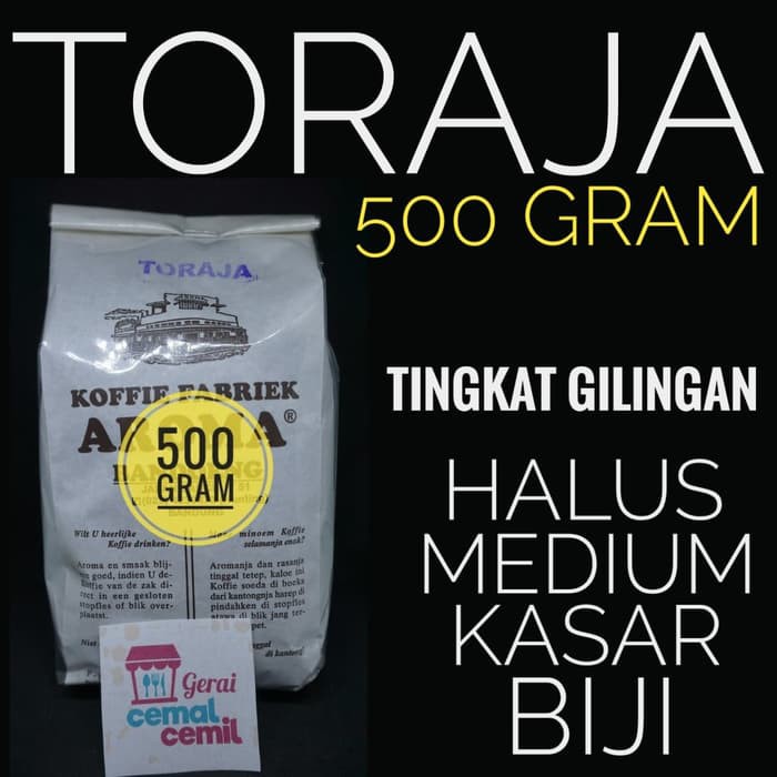 

kopi AROMA Bandung TORAJA 500 Gram TERMURAH