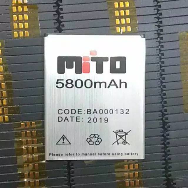 Batre batere bt mito A880 A990 BA000132 original 5800mah