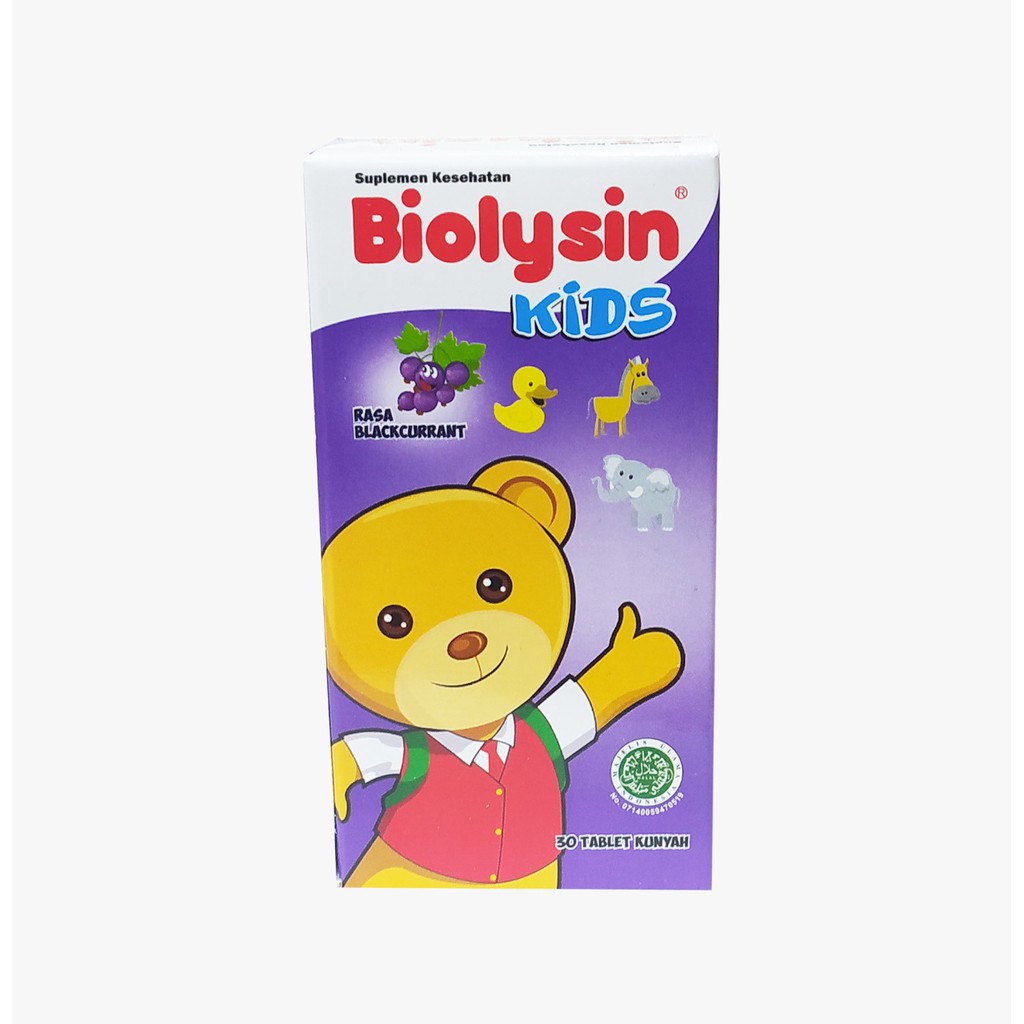 BIOLYSIN TABLET -MULTIVITAMIN ANAK