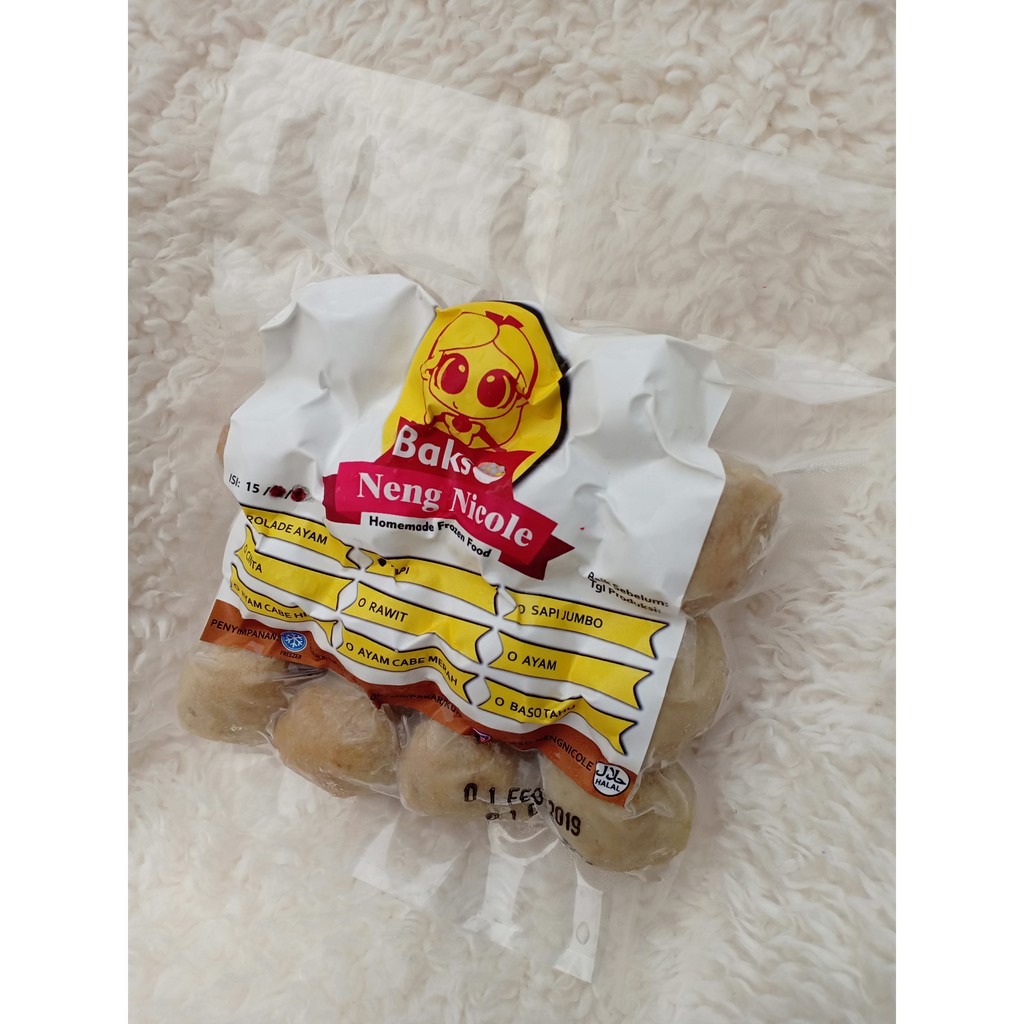 

Bakso Sapi Frozen "Neng Nicole