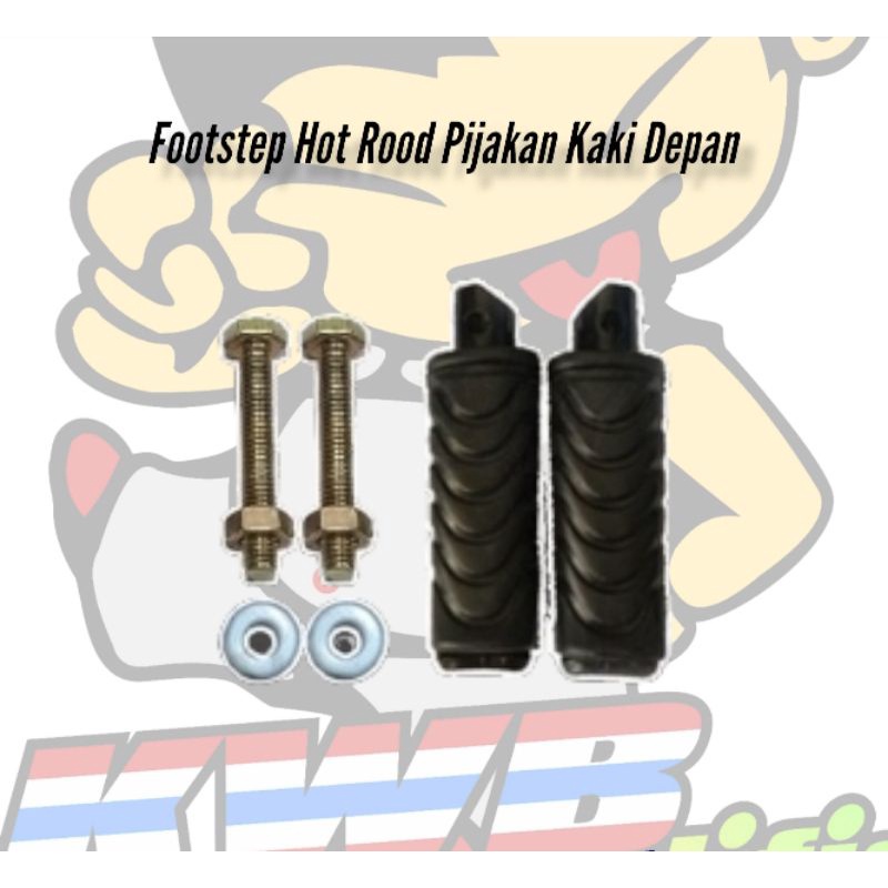 hot rood pijakan kaki depan set footstep motor matic PNP honda beat fi beat new vario 125 150 vario 110 techno vario 160 scoopy fi scoopy esp beat street