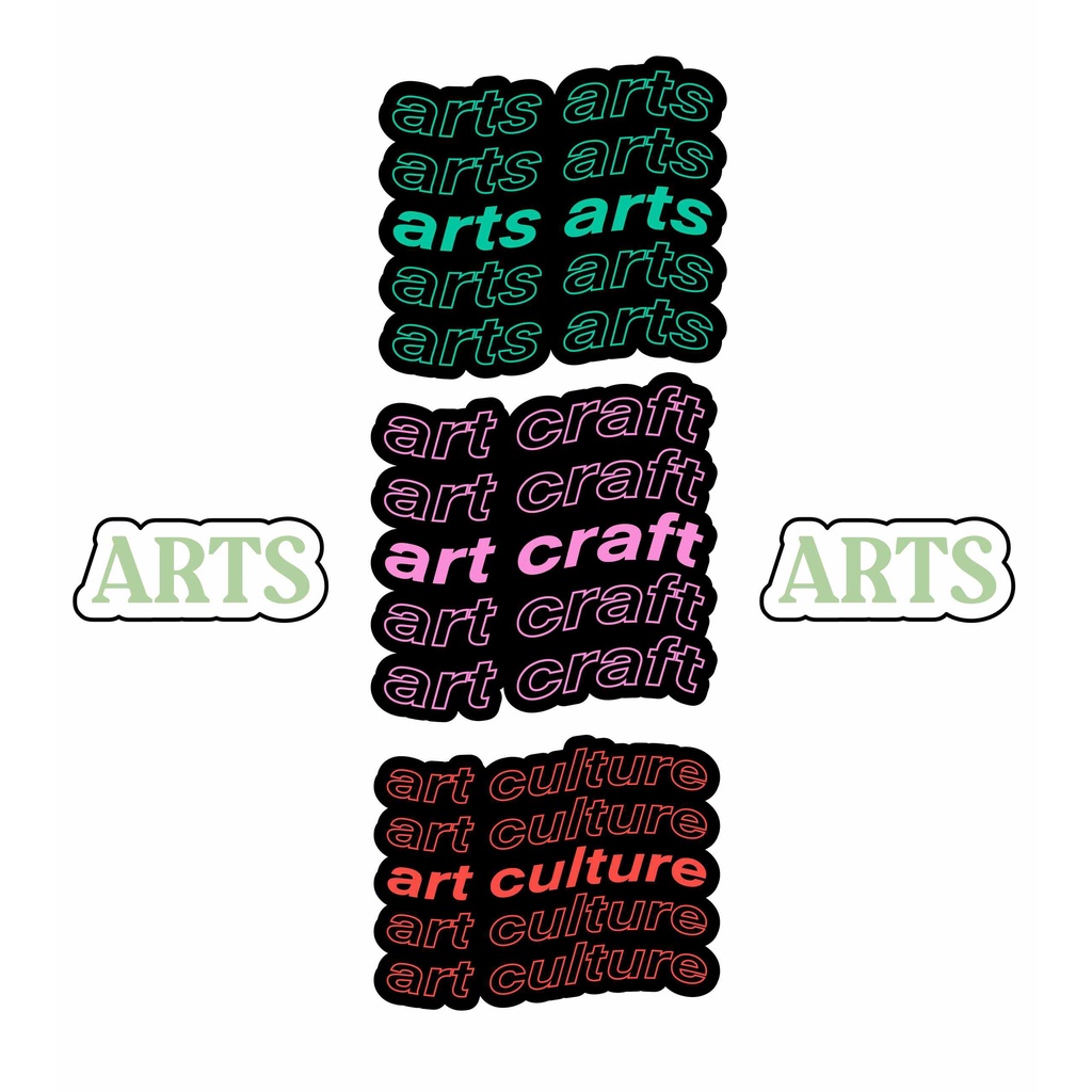 

Sticker School Subject Tumblr Pelajaran mapel aesthetic arts seni