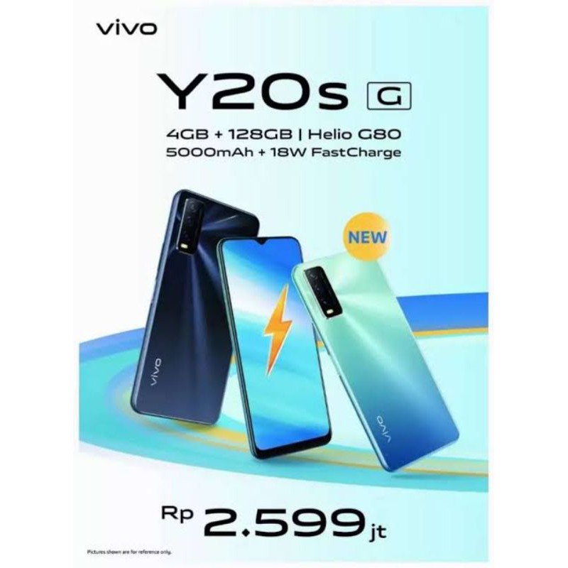 Vivo Y20S G 4/128 New Garansi Resmi Vivo