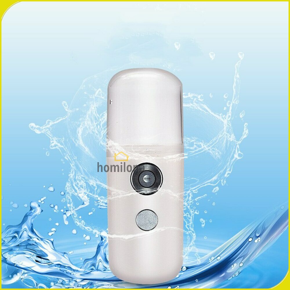 Humidifier Nano Mist Sprayer Moisturizer 30ml USB - Vinkkatory W718B - White