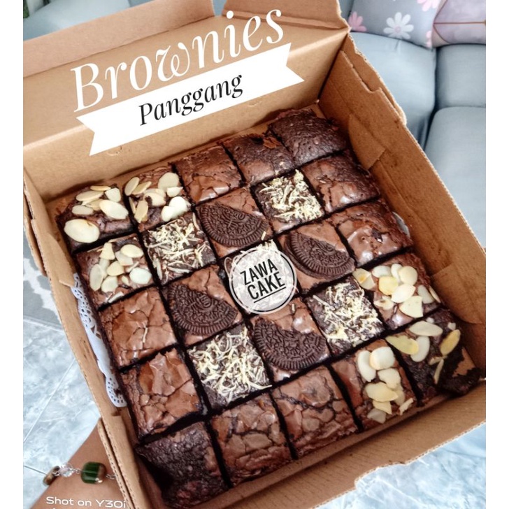 

brownis sekat panggang