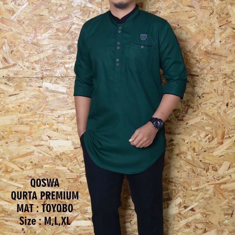 Baju muslim pria baju Koko premium baju muslim original