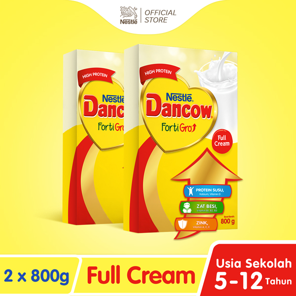 

DANCOW Fortigro Susu Bubuk Susu Anak Full Cream 2x800g
