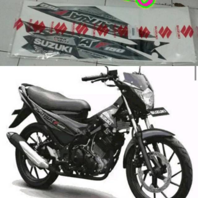 Striping sticker stiker suzuki satria  fu  type sayap s euro 