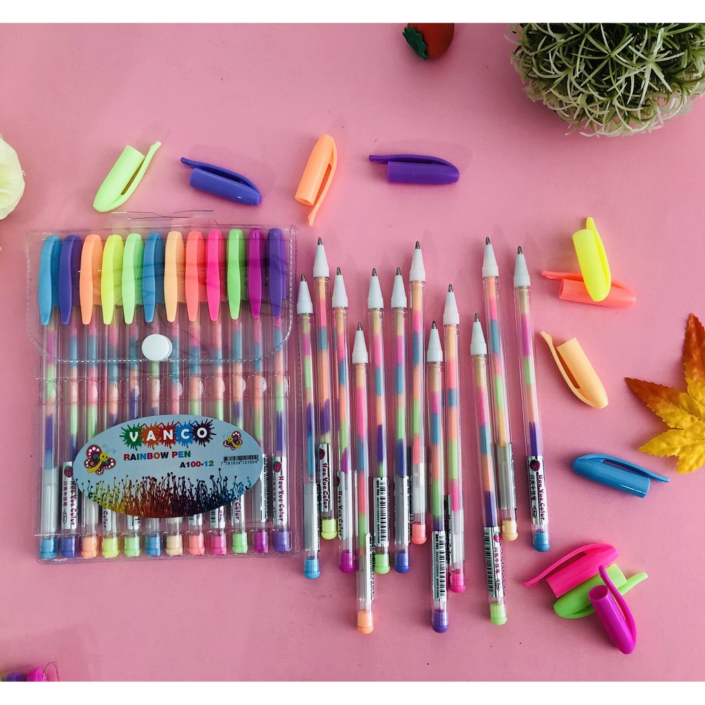 

GEL PEN VANCO RAINBOW A-100-12 (12W)