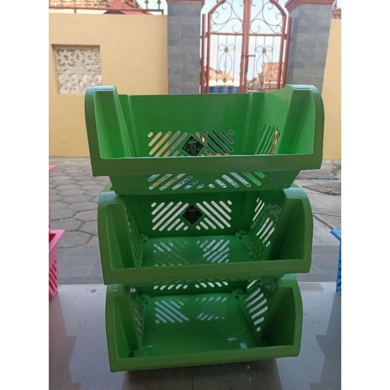 rak serbaguna susun 3 / Rak Serbaguna / Stackable Multipurpose