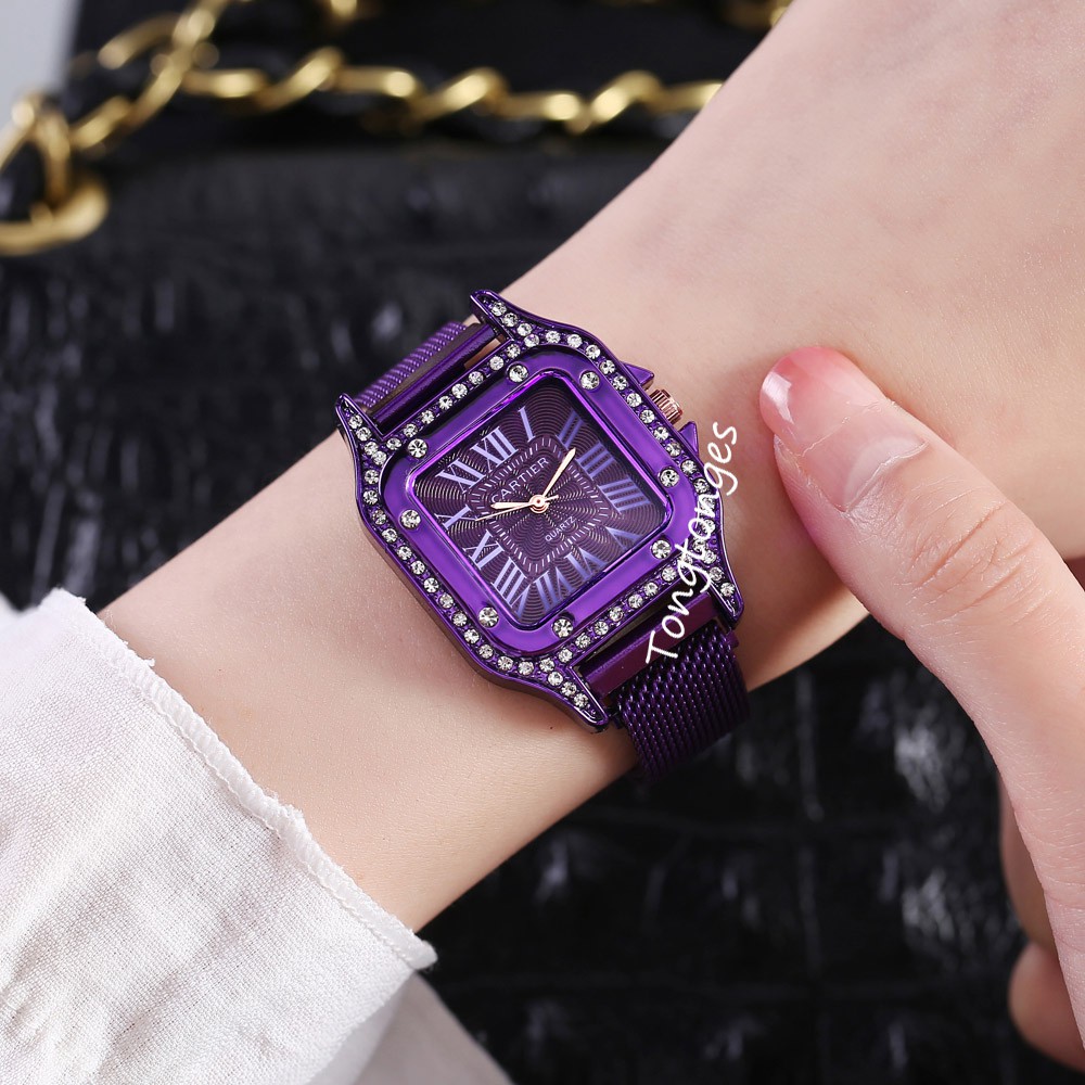 JAM TANGAN WANITA TOUCH PASIR MAGNET FASHION JAM TANGAN MURAH CEWEK  JAM TANGAN ANALOG IMPORT W126