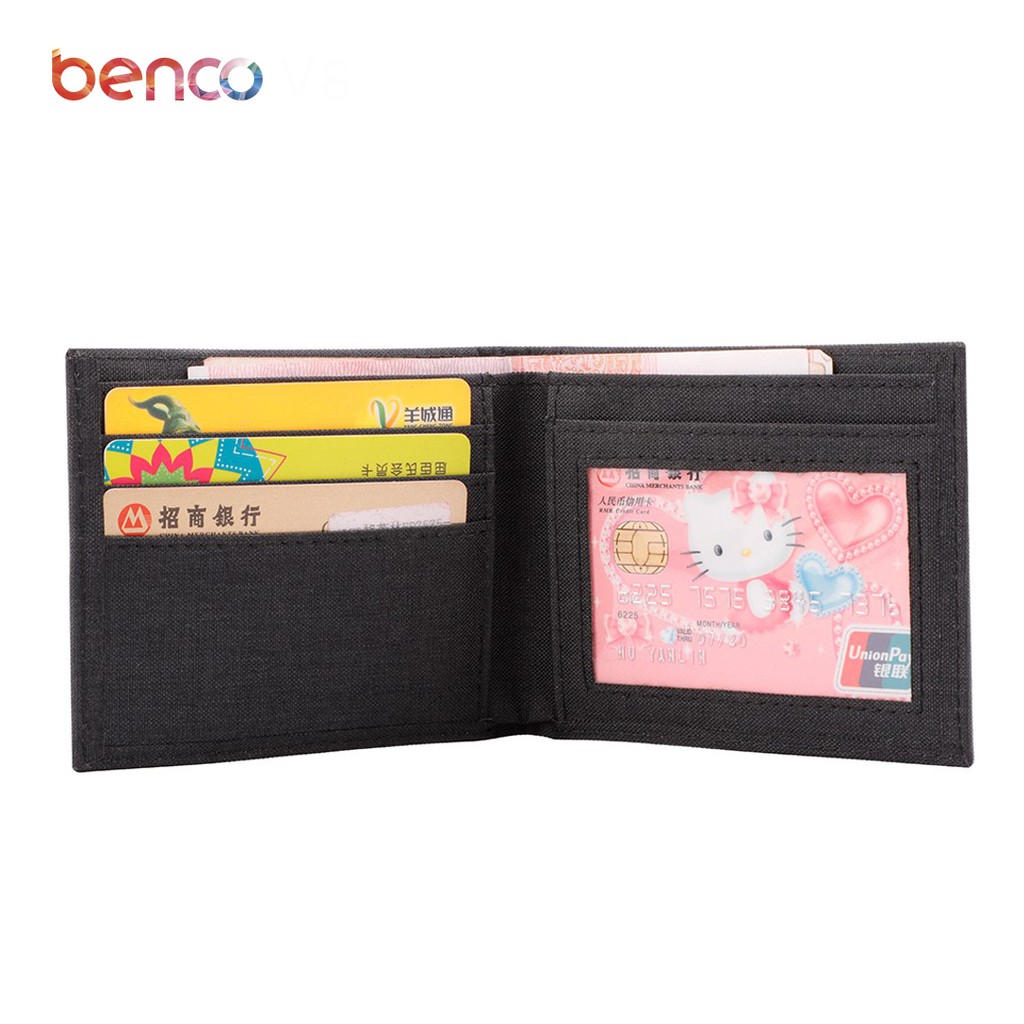 BENCO Dompet Wallet RFID Blocking Bifold Wallet