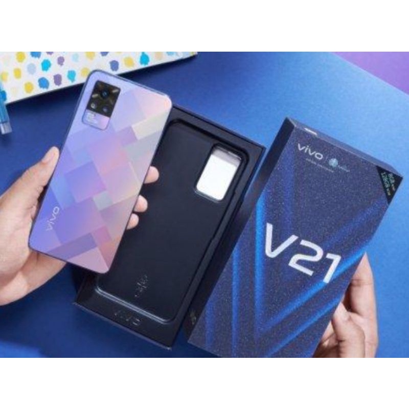 HP BARU VIVO V21 | V21 5G 64 OIS CAMERA GARANSI RESMI SEGEL ORI 100%-V21 8/256SunsetDazle