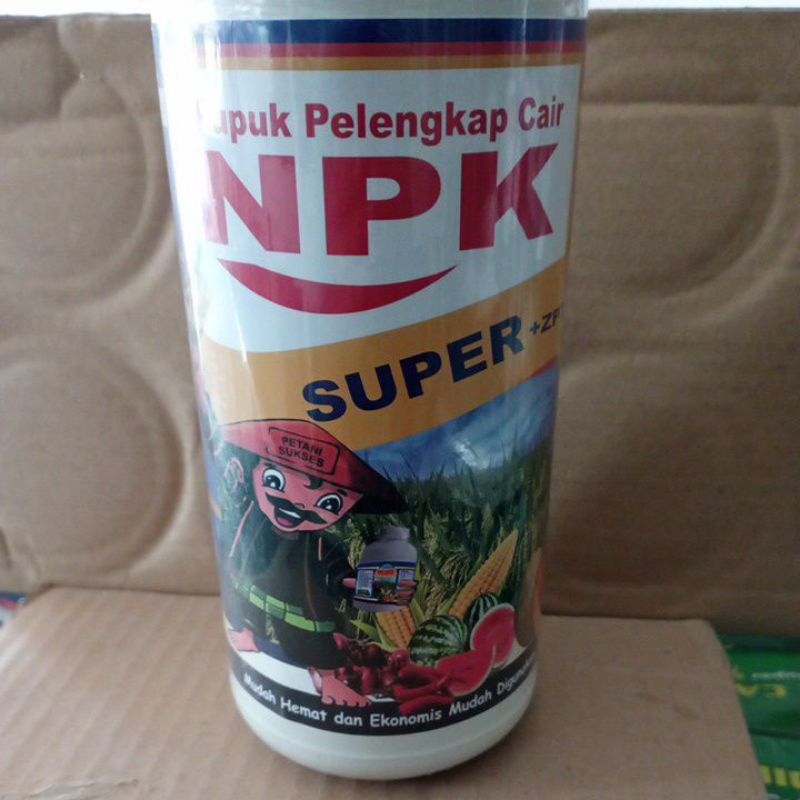 Pupuk Cair NPK SUPER +zpt @ 1 ltr,