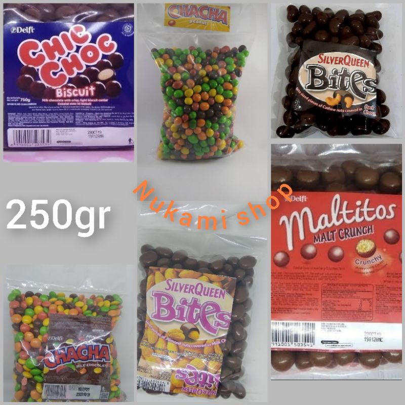 

Cokelat Delfi Chic Choc Kiloan 250g / Delfi Maltitos 250g