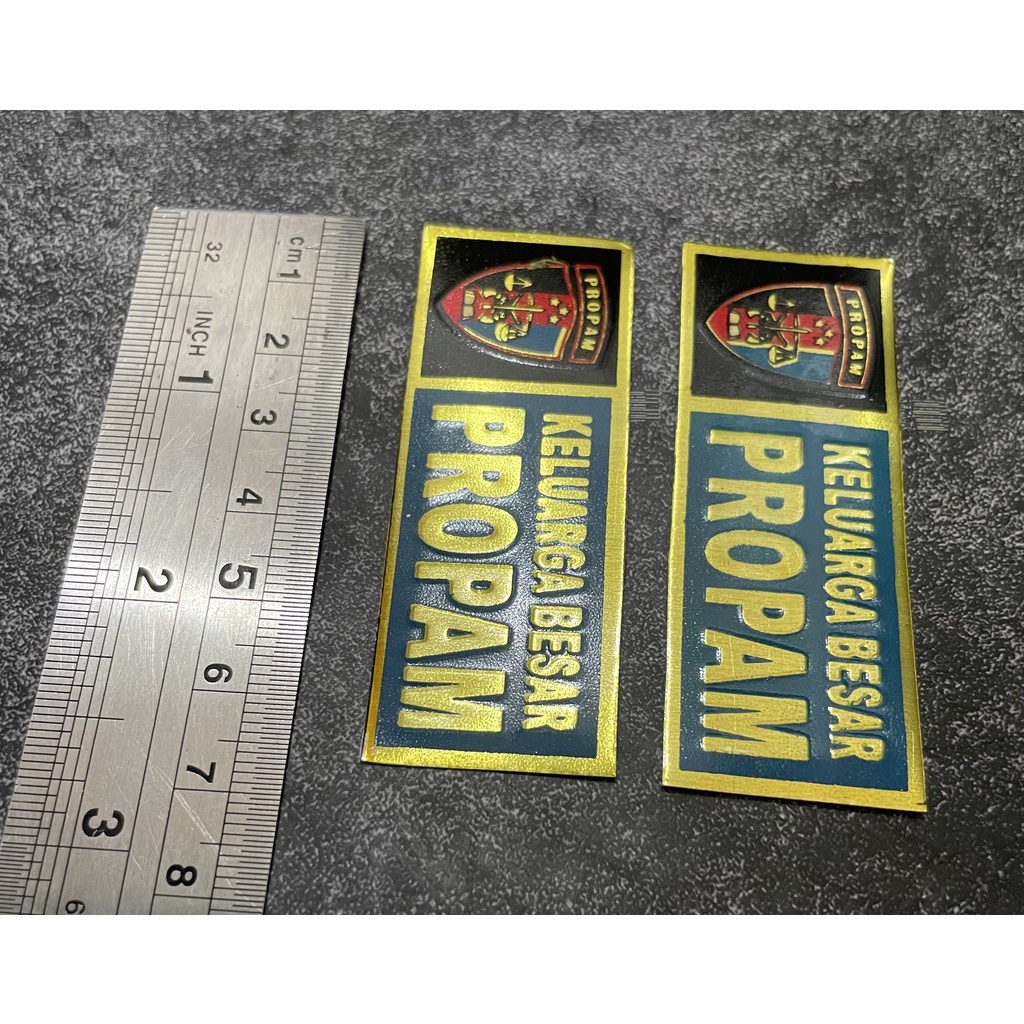 Sticker Plat PROPAM - Stiker Plat Propam  - Stiker Propam Mobil - Stiker Motor Propam