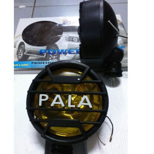 lampu tembak sorot penerang foglamp kabut MOBIL MODEL bulat 6 inchi kuning / bening jeep universal