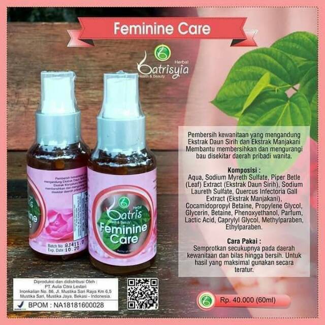 Feminine Care Batrisyia Herbal