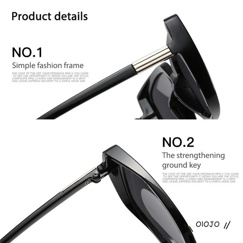 Kacamata Hitam Anti UV400 Bingkai Besar Untuk Wanita ol2