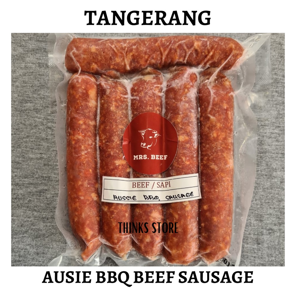 

Sosis - Sosis Sapi BBQ Australia - Premium Quality - Makanan Frozen