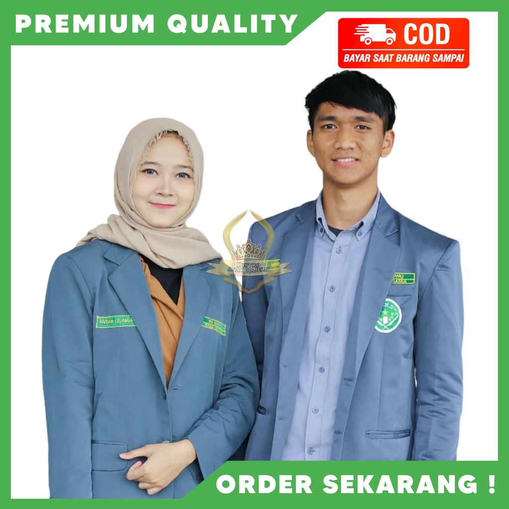 Jas IPNU Original 100% - Jas IPNU Murah - Jas IPNU Bordir Nama Bordir Logo - Jas IPNU Bordir Nama Bo