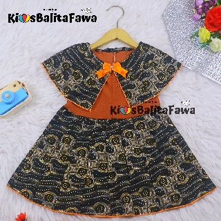 Dress Irene size 1  2 Tahun  Dres Batik  Cape Anak  