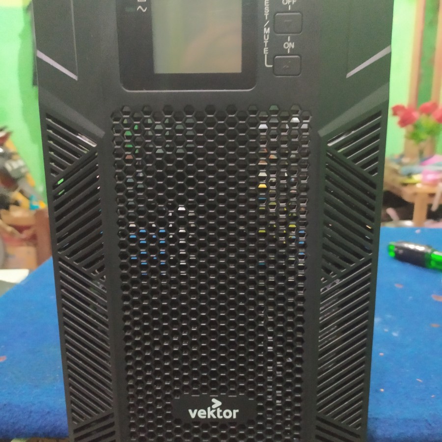 UPS ONLINE PURE SINEWAVE VEKTOR ABLEREX 1000VA 900W 24V 100AH Modifikasi Profesional Siap Pakai