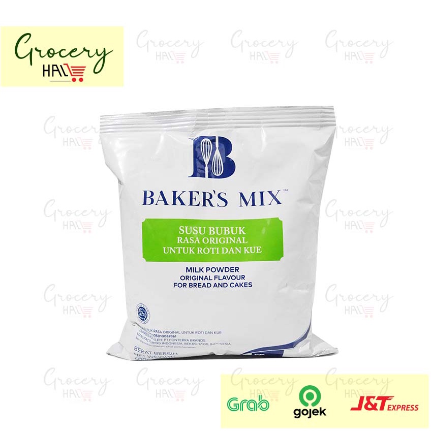 

SUSU BAKER'S MIX 500 GRAM - BAKERY MILK POWDER - SUSU UNTUK ADONAN ROTI / CAKE