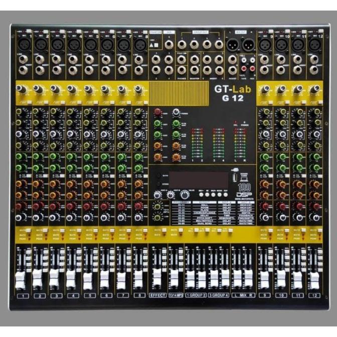 MIXER AUDIO RDW GT LAB G12 / GT-LAB G12 ORIGINAL RDW 12 CHANNEL
