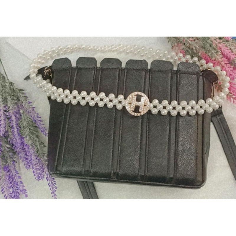 Ikat pinggang mutiara belt fashion wanita