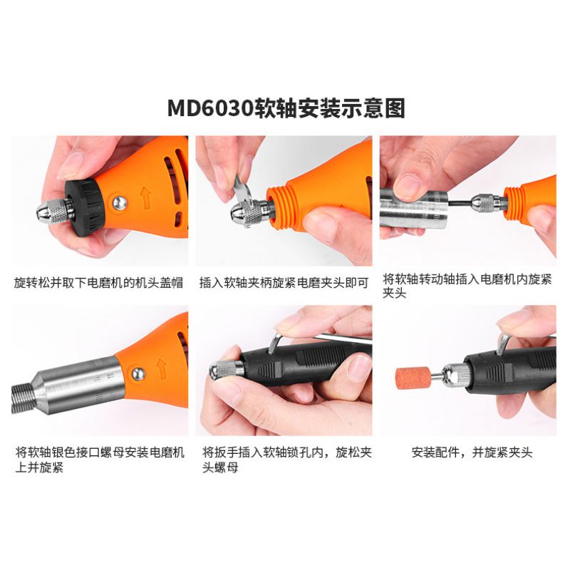 Mesin Mini Die Grinder Tuner Cuner Mini Drill Bor Mini Gerinda engraver