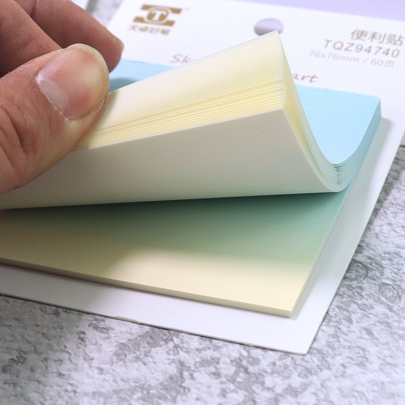 KENSHO Sticky Notes Aesthetic Sky Colour Lucu / Stick Note / Sticker Memo Penanda Import / Catatan Tempel/ Cantik