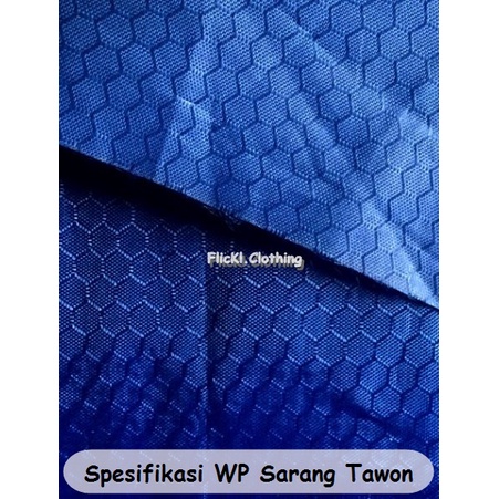 Bahan Kain WP Honeycomb WP Hexagon WP sarang tawon Waterproof Anti Air