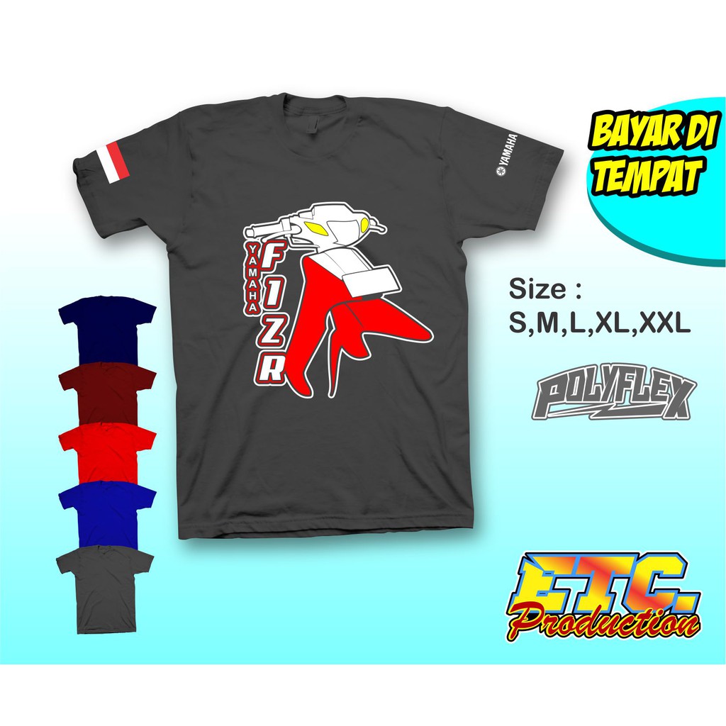 ETC.PRODUCTION/KAOS MOTOR/ KAOS MOTOR YAMAHA FIZ R/KAOS DISTRO/KAOS MURAH/YAMAHA FIZ R INDONESIA