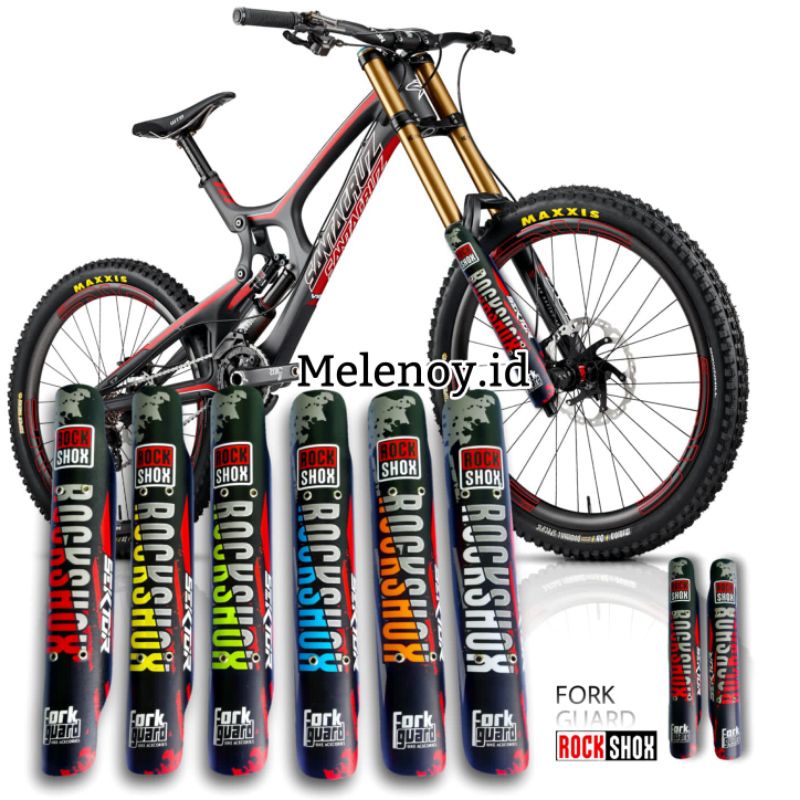 [ SEPEDA ]  Pelindung Fork Sepeda Mtb / Fork Guard Sepeda Mtb / Pelindung Shock Sepeda Mtb