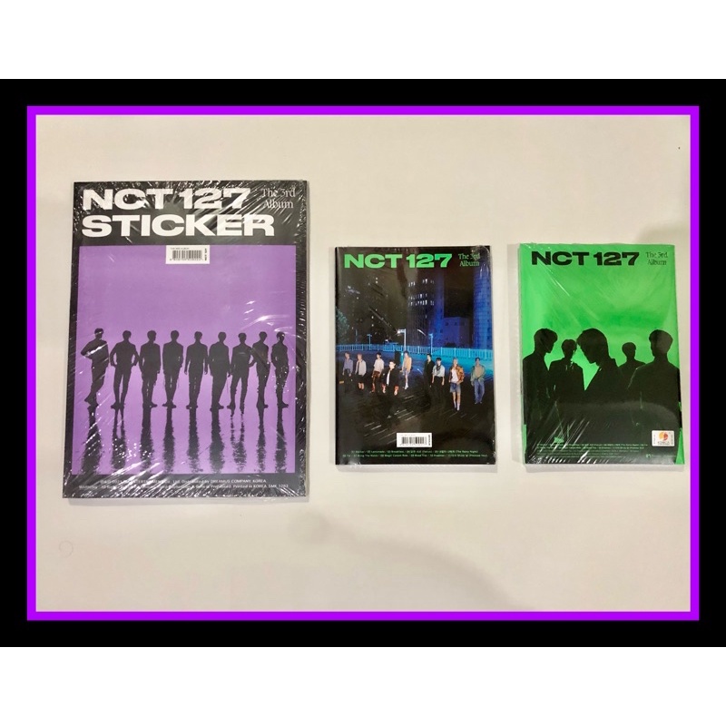 [READY STOCK ] NCT 127 - 3RD ALBUM STICKER SEALED