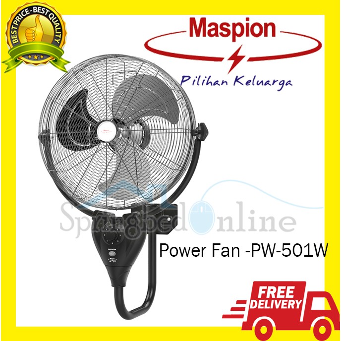 Kipas Angin Maspion Power Fan PW-501 W