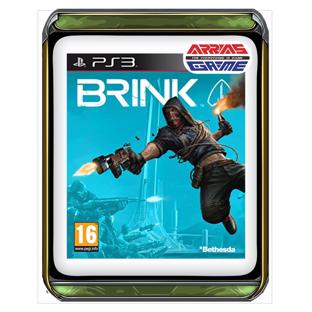 PS3 BRINK (BEKAS/SEKEN) - GAME PS3 BRINK - KASET PS3 BRINK REGION 3 USED
