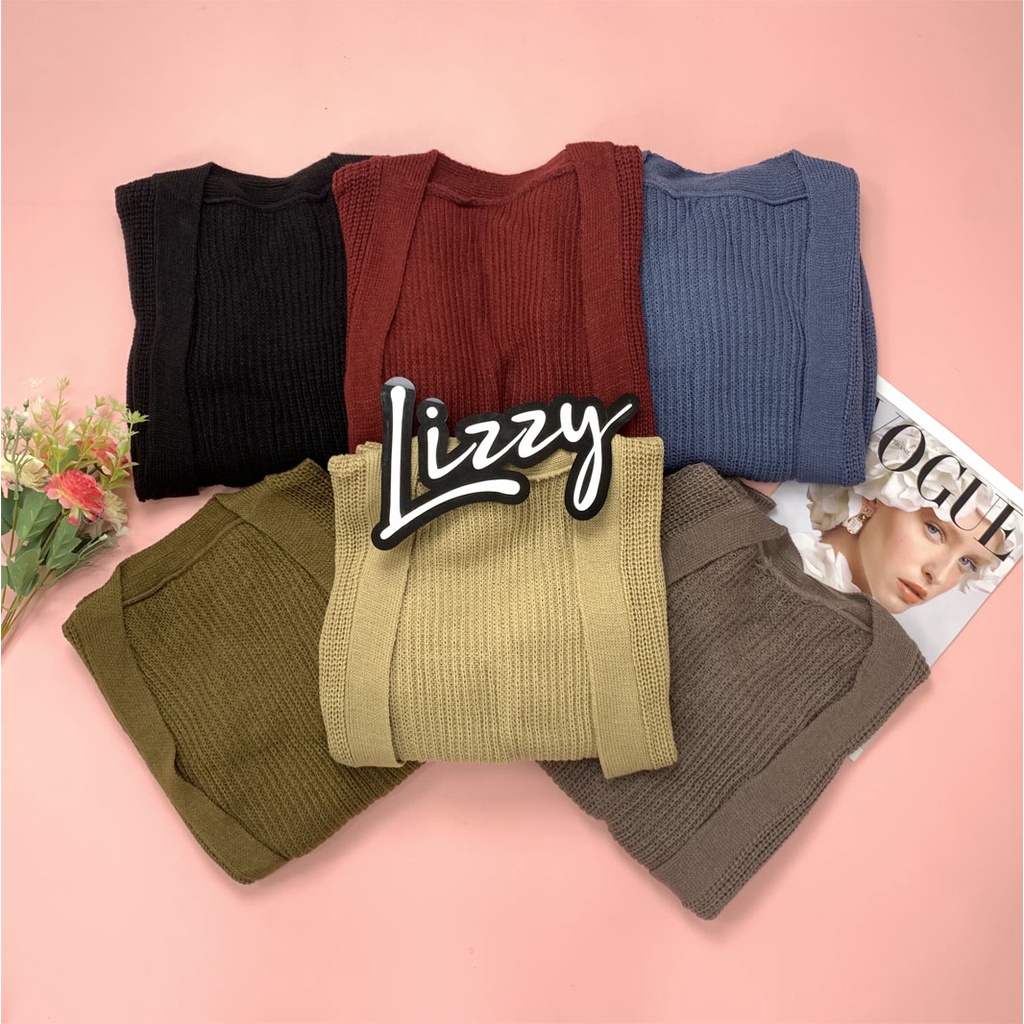 Lizzy - CROP CARDIGAN ASHIKA PREMIUM