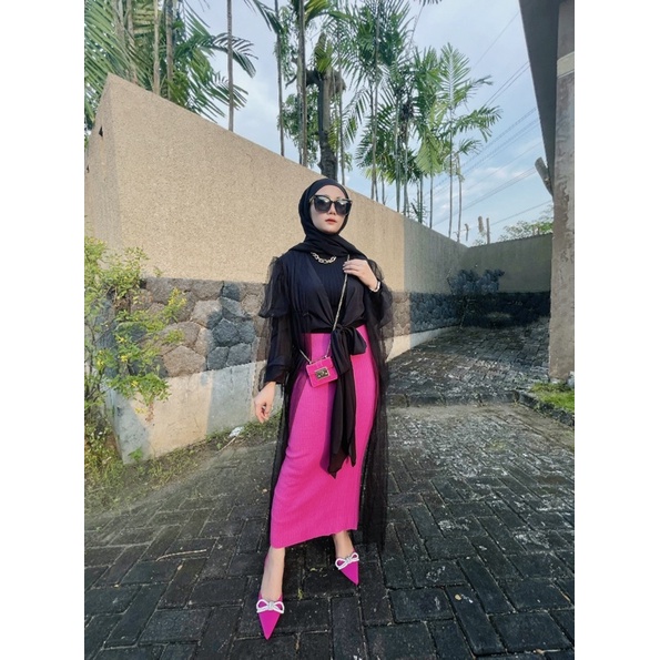 zayin Span knit-Fushia magenta