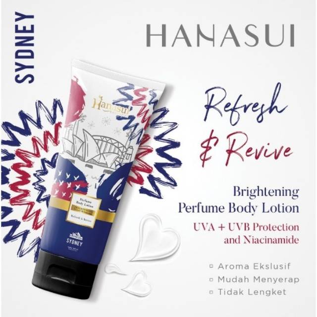 HANASUI BODY PERFUME LOTION