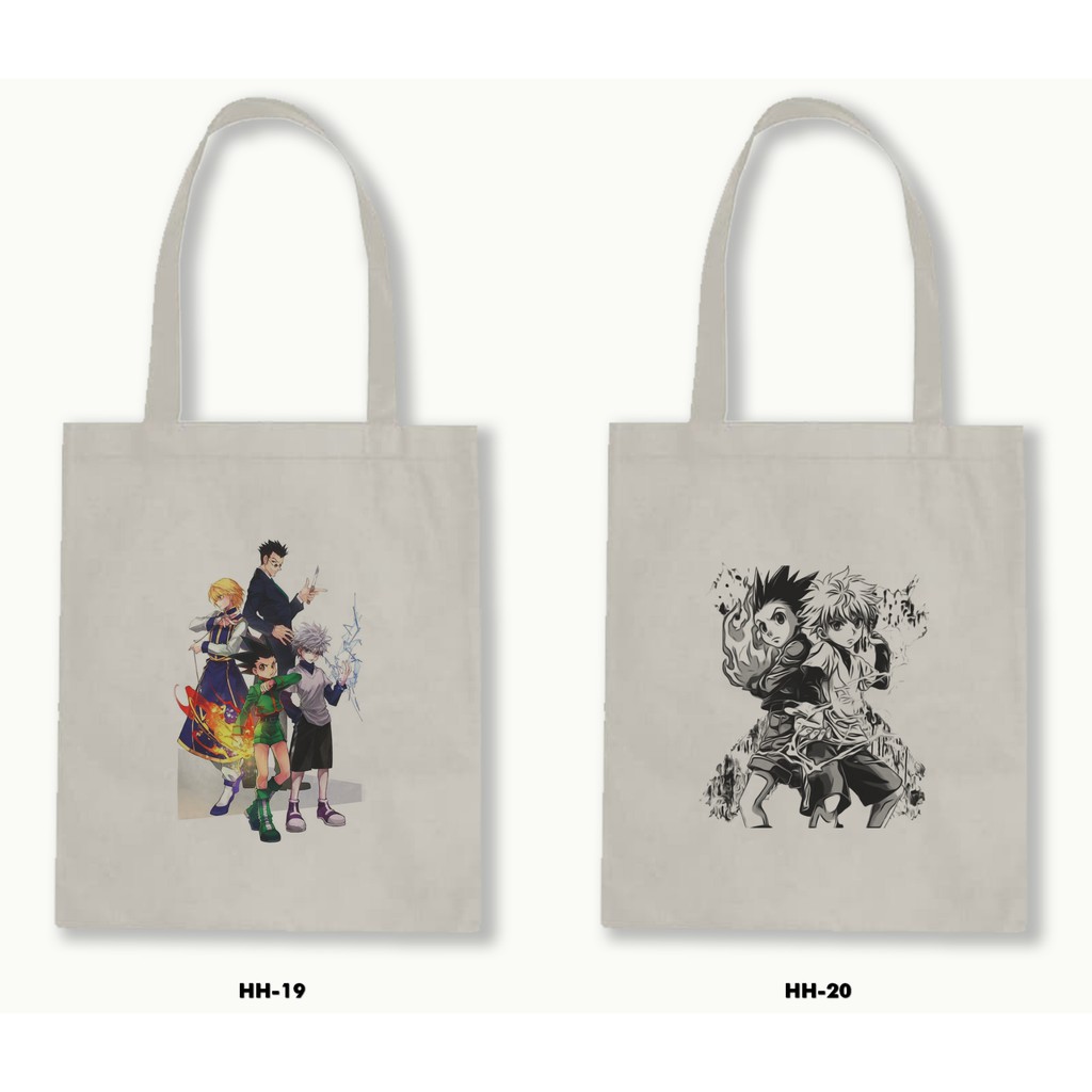 TOTE BAG BLACU - HUNTER X HUNTER (ANIME) .01